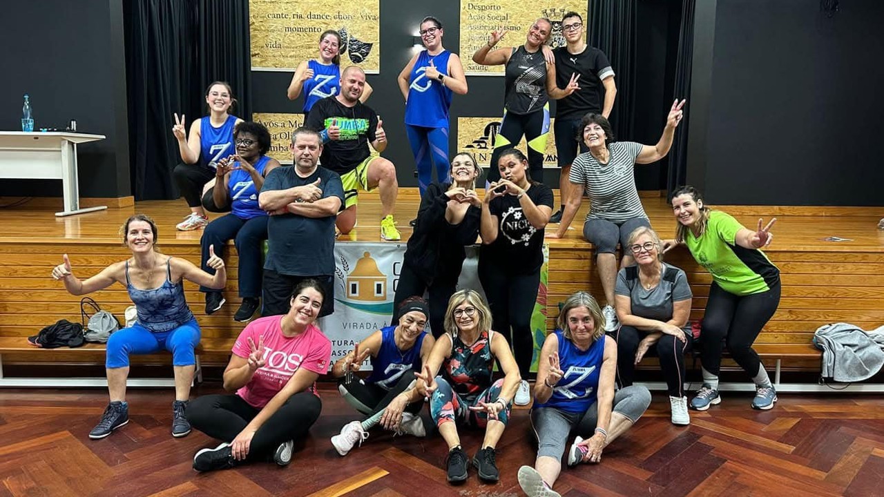 Já regressaram as aulas de zumba da Junta de Freguesia