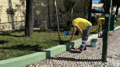 Requalificação de muretes da Rua de Amesterdão